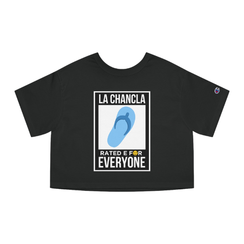 Women's Cropped T-Shirt - La Chancla