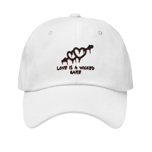 Dad Hat - (Black) Love Is A Wicked Game