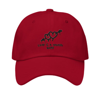 Dad Hat - (Black) Love Is A Wicked Game