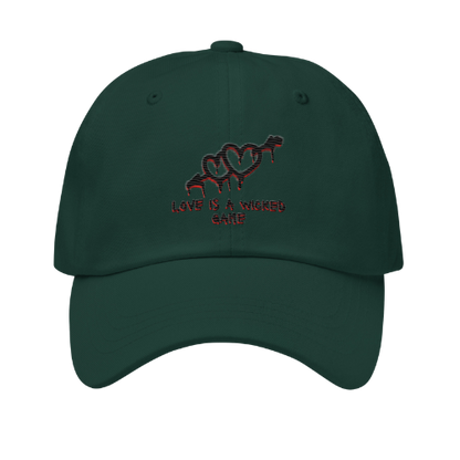 Dad Hat - (Black) Love Is A Wicked Game