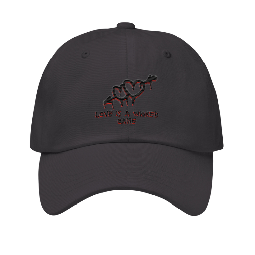 Dad Hat - (Black) Love Is A Wicked Game