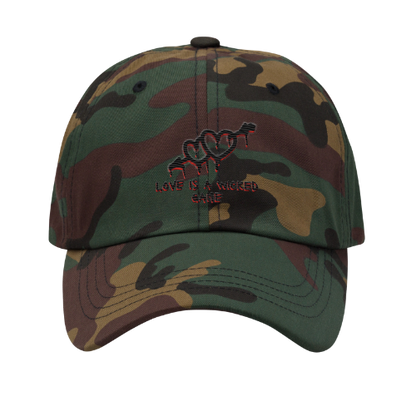 Dad Hat - (Black) Love Is A Wicked Game