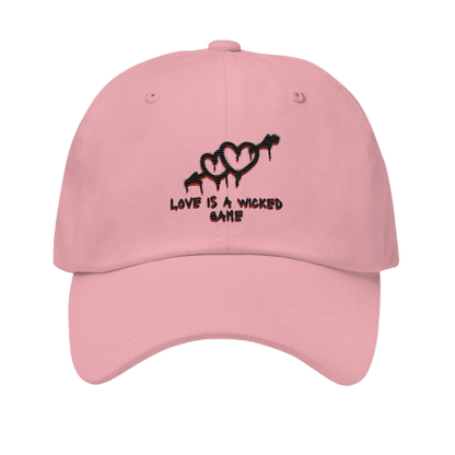 Dad Hat - (Black) Love Is A Wicked Game