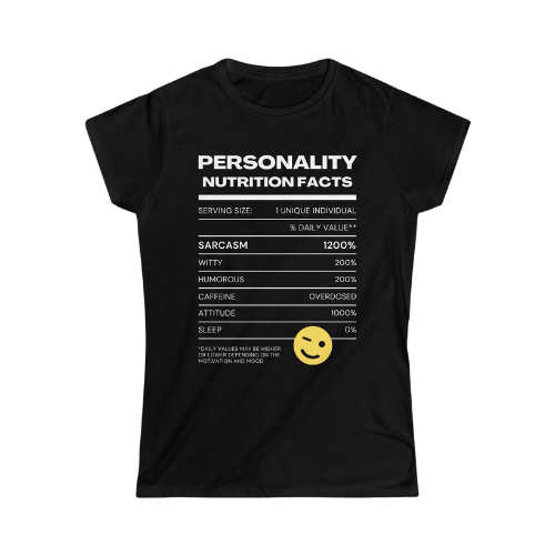 Women's Softstyle Tee - Personality Profile