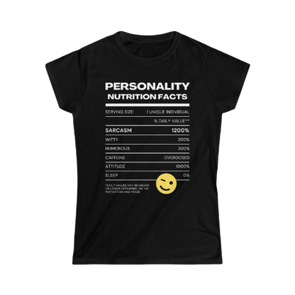 Women's Softstyle Tee - Personality Profile