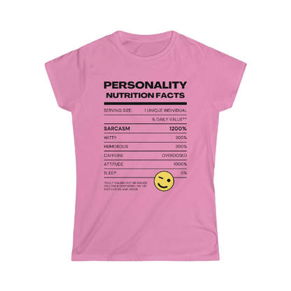 Women's Softstyle Tee - Personality Profile