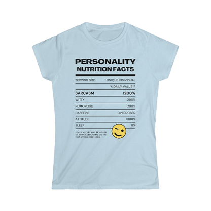 Women's Softstyle Tee - Personality Profile