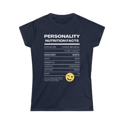 Women's Softstyle Tee - Personality Profile