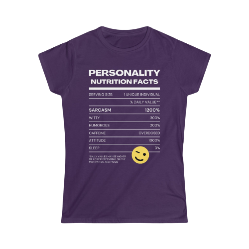 Women's Softstyle Tee - Personality Profile