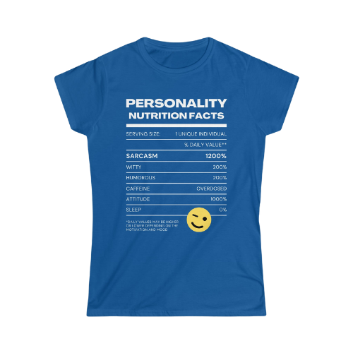 Women's Softstyle Tee - Personality Profile