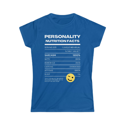 Women's Softstyle Tee - Personality Profile