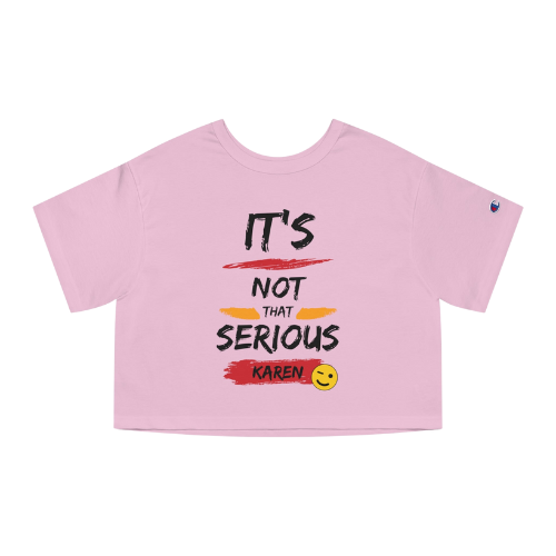 Women's Cropped T-Shirt - No Drama Just Sarcasm