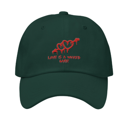 Dad Hat - (Red) Love Is A Wicked Game