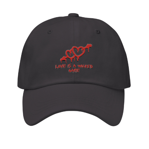 Dad Hat - (Red) Love Is A Wicked Game