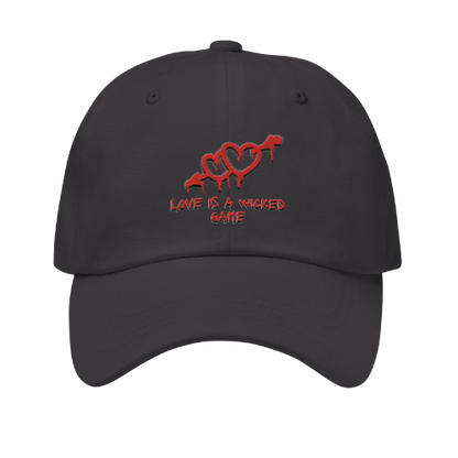 Dad Hat - (Red) Love Is A Wicked Game